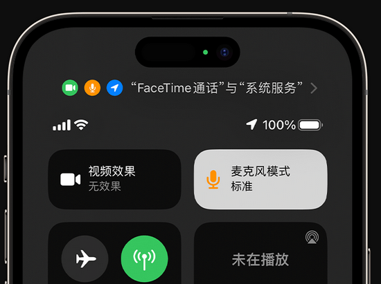 陈仓苹果授权维修网点分享iPhone在通话时让你的声音更清晰 